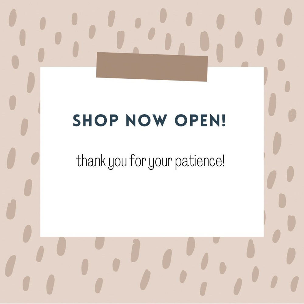 NOW OPEN!
